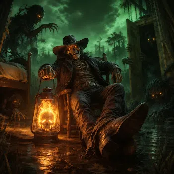 Blackbone Lantern I Laugh At Your Monsters